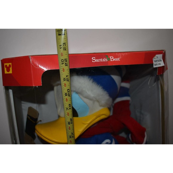 Santa's Best Disney Mickey Mouse Holiday Animation Donald Duck Hockey New In Box - Picture 2 of 13